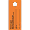 Door Knob Card - Contact Request Bright Orange Package Of 100
