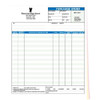 3-Part Purchase Order, Alternating Row Colors, 8-1/2" X 11", Package Of 100