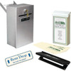 Rent Drop Box Kit W/ Ivory Sign (Aluminum)