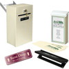 Rent Drop Box Kit With Door Chute, Beige With Burgundy Sign