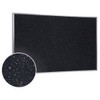 Ghent 2 X 3 Ft. Black Confetti Corkboard W/ Frame