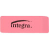 Integra Beveled Edge Erasers 2"X0.8"X0.4" Pink