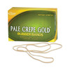 Alliance Pale Crepe Gold Rubber Bands Size 117b 0.06" Gauge 1 Lb Package Of 300