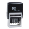 Cosco 2001plus Blue/Red Self-Inking Date And 4-In-1 Message Stamp