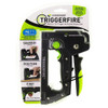Surebonder Triggerfire Heavy Duty Steel Staple Gun, Metallic With Rubber Handle