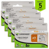 Surebonder #7 Heavy Duty Round Crown Cable Staples, 9/16", 1000 Per Box, 5 Boxes