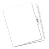 Avery Legal Exhibit Side Tab Index Dividers Avery Style A-Z White Package Of 27