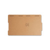 Smead 2/5 Tab Letter Fastener Folder 8.5" X 11" 0.75" Expansion Package Of 50