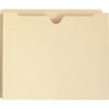 Smead Straight Tab Letter File Jacket 8.5"X11" 1" Expansion Manila Package Of 50