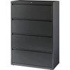 Hirsh 36 W 4-Drawer Lateral File Cabinet (Charcoal)