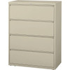 Hirsh 42 In. W Hl8000 4-Drawer Lateral File Cabinet (Putty)
