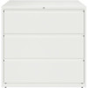 Hirsh Hl10000 42 Wide 3-Drawer Lateral File Cabinet (White)