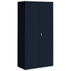 Hirsh Welded Steel Storage Cabinet With 4 Shelves, 18"Dx36"Wx72"H, Black