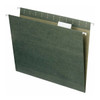 Smead 1/5 Tab Letter Hanging Folder 8.5" X 11" Green Package Of 25
