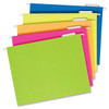 Pendaflex 1/5 Letter Hanging Folder 8.5" X 11" Fluorescent Colors Package Of 25