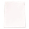 C-Line Clear Vinyl Ticket Holders Both Sides Clear 50 Sheets 9x12 Package Of 50