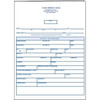 Funeral Worksheet, Imprinted Package Of 100