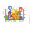 Gifts And Balloons Greeting Cards (50-Pack)