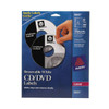 Avery Laser Cd Labels Matte White Package Of 50