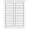 Avery Trueblock File Folder Label-Sure Feed Tech 0.66x3.44 White Package Of 60