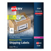 Avery Waterproof Label-Trueblock Tech Laser Printers 5.5x8.5 White Package Of 50
