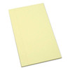 Skilcraft Writing Pad, Wide Rule, 8.5 X 13.25, Canary, 100 Sheets, Package Of 12