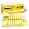 Post-It Dispenser Notes 3"X3" Canary Yellow Package Of 18