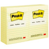 Post-It Notes Original Lined Notepads 1.5"X2" Canary Yellow Package Of 12
