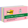 Post-It Notes Original Notepads Sweet Sprinkles Color 3x5 Recycled Package Of 12