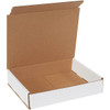 Box Partners 10x8x2" White Corrugated Mailers Package Of 50