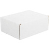Box Partners 11 1/8 X 8 3/4 X 4" White Deluxe Literature Mailers Pkg Of 50