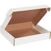 Box Partners 11 3/4 X 10 3/4 X 2 1/4" White Deluxe Literature Mailers Pkg Of 50
