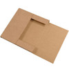 Box Partners 12 X 10 1/2 X 2" Kraft Easy-Fold Mailers Package Of 50
