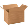 Box Partners 16 X 12 X 10" Multi-Depth Corrugated Boxes Package Of 25