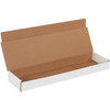 Box Partners 22x6x2" White Corrugated Mailers Package Of 50