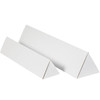 Box Partners 3 X 18 1/4" White Triangle Mailing Tubes Pkg Of 50