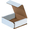 Box Partners 3 X 3 X 1" White Corrugated Mailers Pkg Of 50