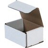 Box Partners 4x3x2" White Corrugated Mailers Package Of 50