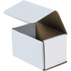 Box Partners 5 1/2 X 3 1/2 X 3 1/2" White Corrugated Mailers Pkg Of 50