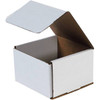 Box Partners 6 X 6 X 4" White Corrugated Mailers Package Of 50