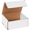 Box Partners 7 X 6 X 3" White Corrugated Mailers Pkg Of 50