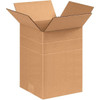 Box Partners 8 1/2 X 8 1/2 X 12" Multi-Depth Corrugated Boxes Pkg Of 25