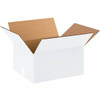 Box Partners Corrugated Boxes 12"X10"X6" White Package Of 25