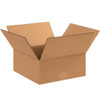 Box Partners Flat Corrugated Boxes 12"X12"X5" Kraft Package Of 25