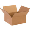 Box Partners Flat Corrugated Boxes 13"X13"X6" Kraft Package Of 25