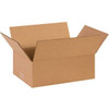 Box Partners Flat Corrugated Boxes 14"X10"X5" Kraft Package Of 25