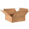 Box Partners Flat Corrugated Boxes 16"X16"X5" Kraft Package Of 25