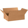 Box Partners Flat Corrugated Boxes 18"X12"X5" Kraft Package Of 25