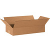Box Partners Flat Corrugated Boxes 20"X10"X4" Kraft Package Of 25