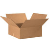 Box Partners Flat Corrugated Boxes 20"X20"X8" Kraft Package Of 15
